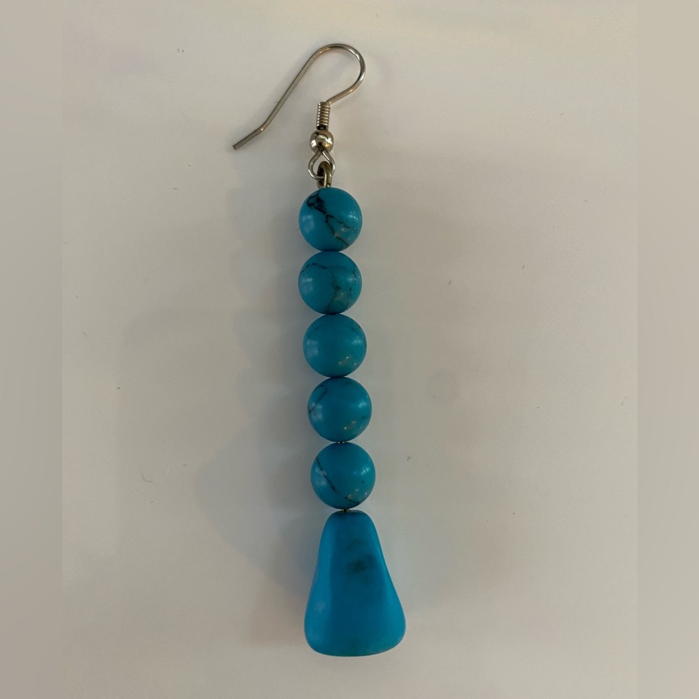 Turquoise earring - Picture 2 of 4
